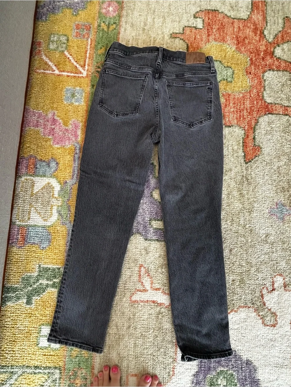 Madewell The Perfect Vintage Jean in Dark Grey Wash (28)